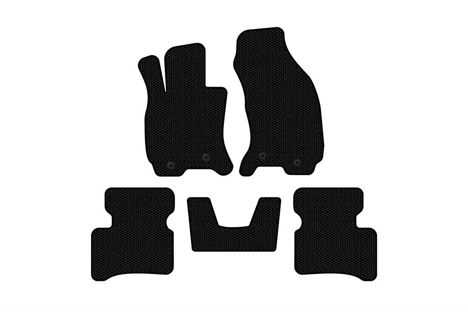Jaguar X-Type 2001–2009 Gummimåtter Carsuit (SD, speederpedal fra gulvet, sorte) Image