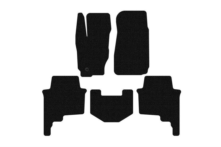 Jeep Commander 2005–2010 Carsuit gummimåtter (Sorte) Image
