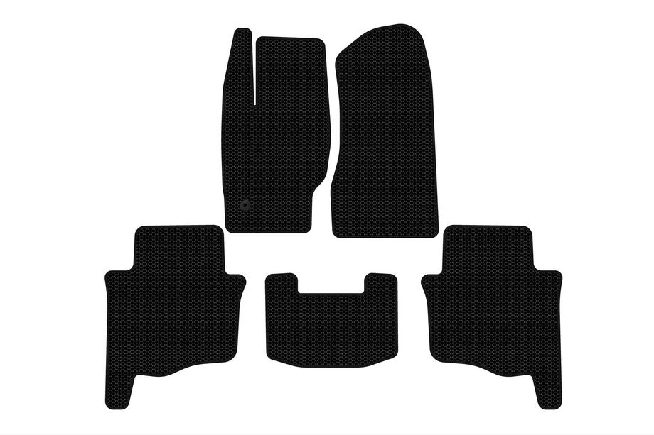 Jeep Grand Cherokee WK 2004–2010 Carsuit gummimåtter (Sorte) Image