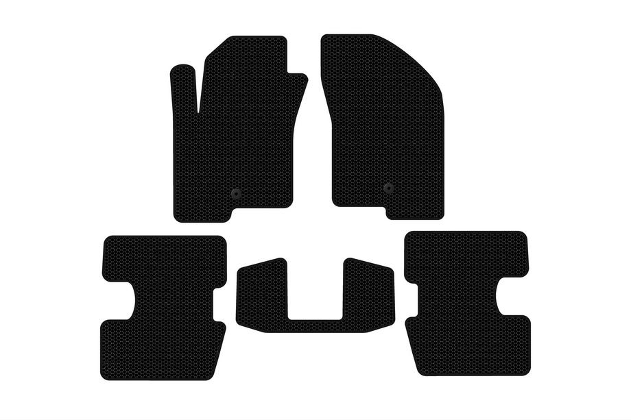 Jeep Patriot 2007–2016 Carsuit gummimåtter (Sorte) Image