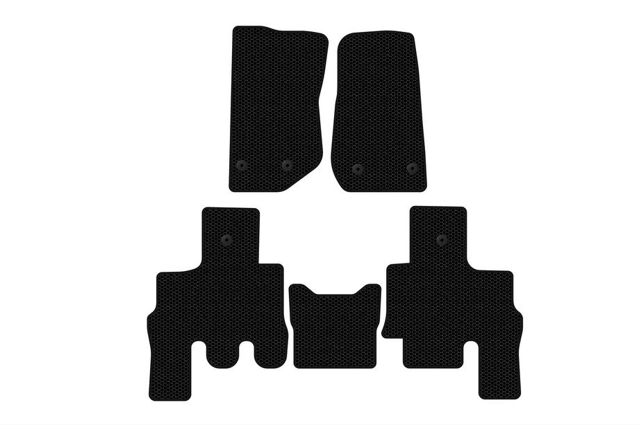 Jeep Wrangler 2007–2017 Carsuit gummimåtter (Sorte) Image