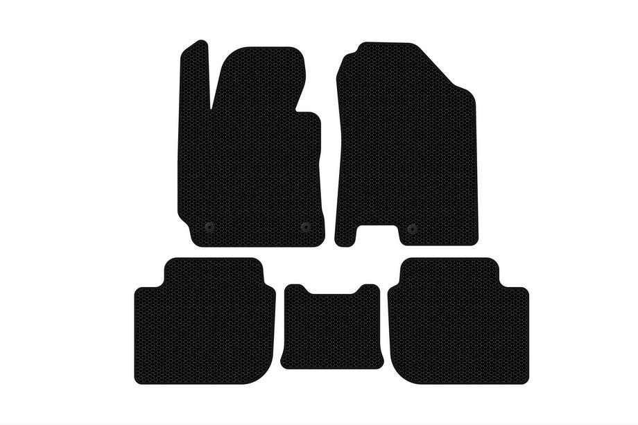 Kia Cerato 3 2013–2018 Gummimåtter Carsuit (SD, sorte) Image