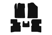 Kia Picanto 2004–2011 Gummimåtter Carsuit (2009-2011, HB, sorte) foto 1