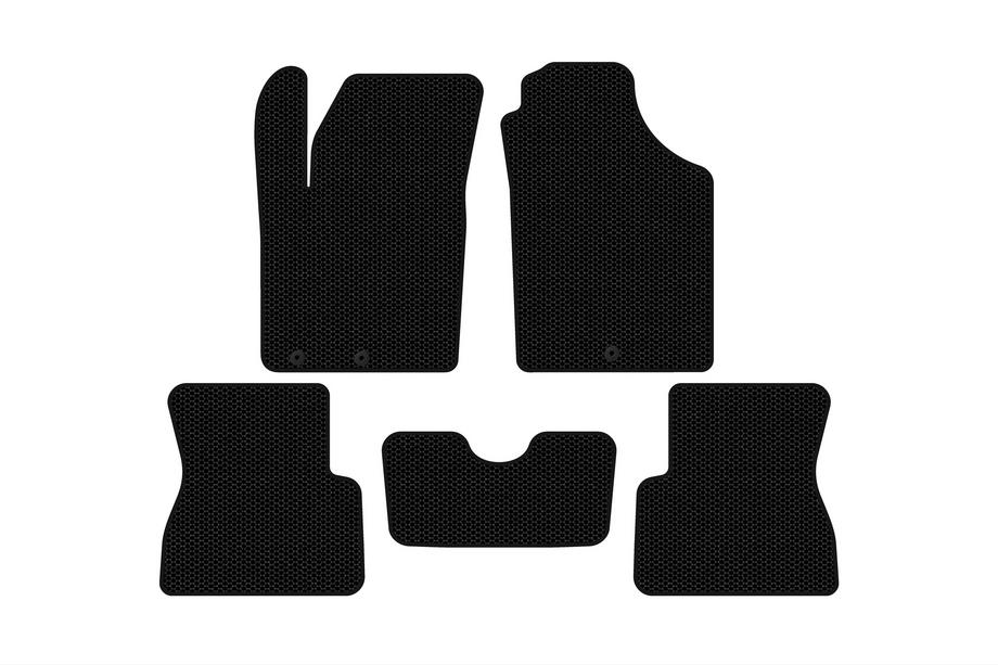 Kia Picanto 2011–2016 Carsuit gummimåtter (Sorte) Image