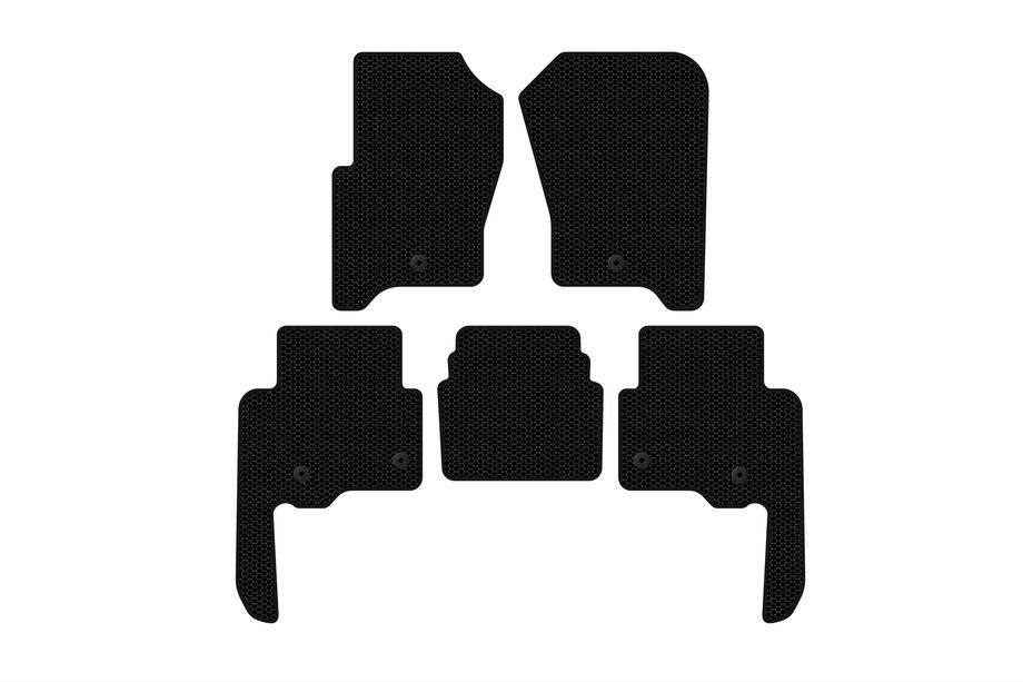 Land Rover Discovery IV 2009–2017 Gummimåtter Carsuit V2 (Sorte) Image
