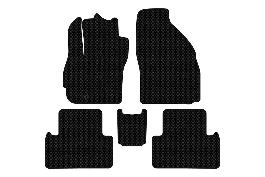 Mazda 5 2005–2009 Carsuit gummimåtter til kabinen (2 rækker, 7-personers, sorte) Image