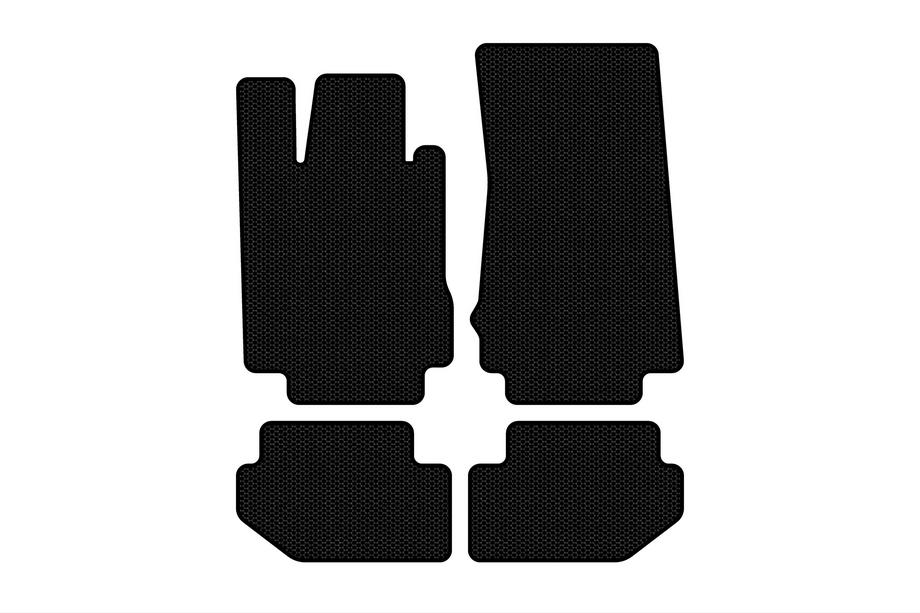 Mercedes CL-klasse C215 1999–2006 Carsuit gummimåtter (Sorte) Image