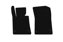 Mercedes SLK R172 2011–2016 Gummimåtter Carsuit (Родстер, sort) foto 1