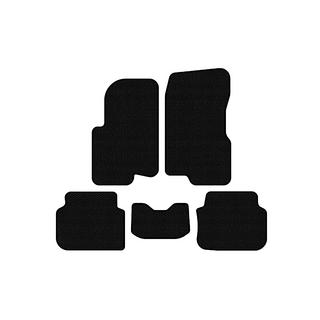 Gummimåtter Carsuit (2003-2007, Forfour, sorte) Smart 1998–2007 foto 1
