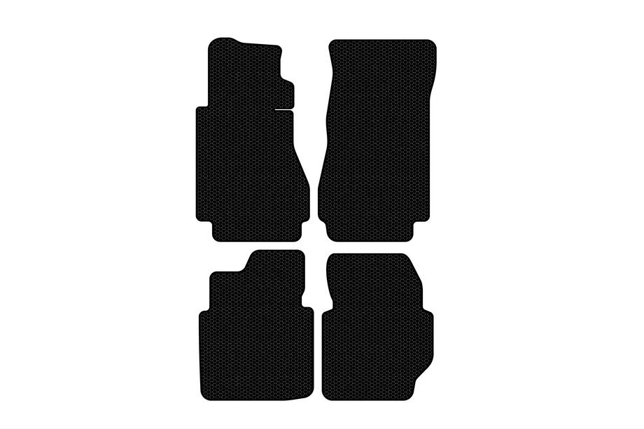 Mercedes W123 1975–1986 Carsuit gummimåtter (Sorte) Image