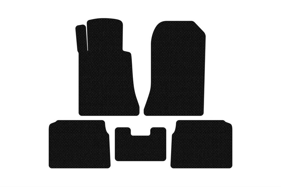 Mercedes E-klasse W124 1984–1997 Gummimåtter Carsuit (SD, sorte) Image