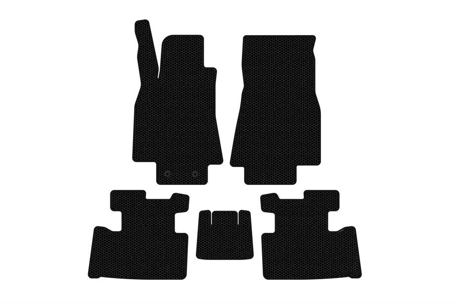 Mercedes A-class W169 2004–2012 Gummimåtter Carsuit (2004-2008, HB, 5-dørs, sorte) Image