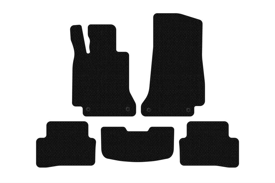 Mercedes C-klasse W205 2014–2021 Gummimåtter Carsuit (SD, sorte) Image