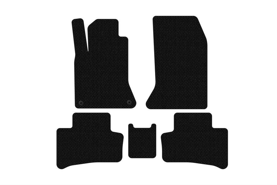 Mercedes B-klasse W246 2011–2018 Carsuit gummimåtter (2011-2015, Elektro, sorte) Image