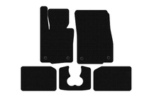 Mini Cooper F55/56/57 2014–2023 Gummimåtter Carsuit (til S F55, 5-dørs, sorte) foto 1