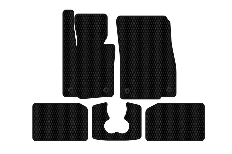 Mini Cooper F55/56/57 2014–2023 Gummimåtter Carsuit (til S F55, 5-dørs, sorte) Image
