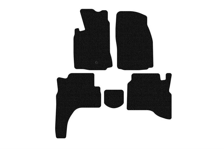 Mitsubishi Pajero Sport 1996–2007 Carsuit gummimåtter (Sorte) Image