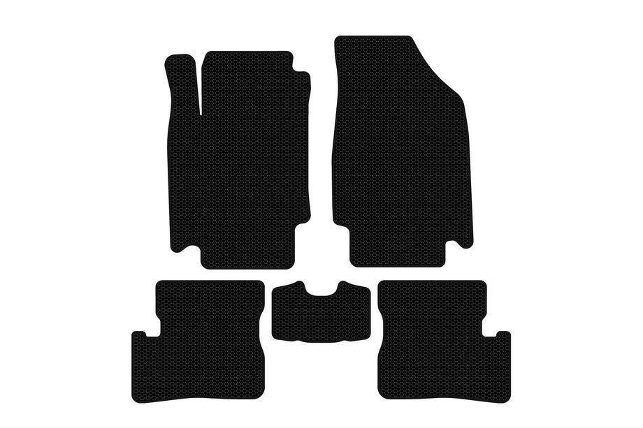 Nissan Micra K12 2003–2010 Gummimåtter Carsuit (HB, sorte) Image