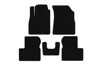 Nissan Micra K13 2011–2016 Carsuit gummimåtter (Sorte) foto 1