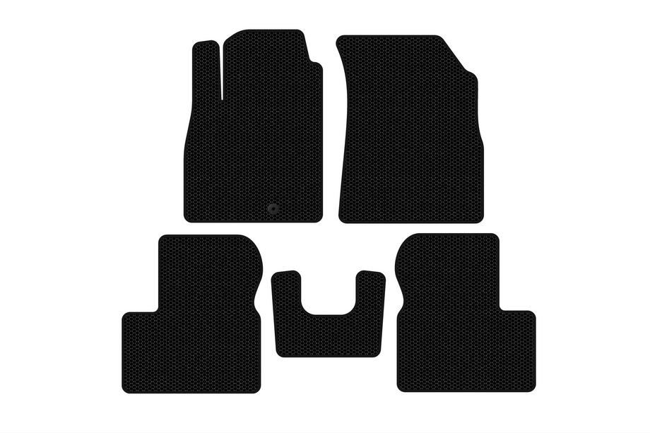 Nissan Micra K13 2011–2016 Carsuit gummimåtter (Sorte) Image