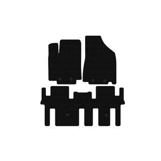 Gummimåtter Carsuit (2 rækker, sorte) Nissan Pathfinder R52 2012–2021 foto 1