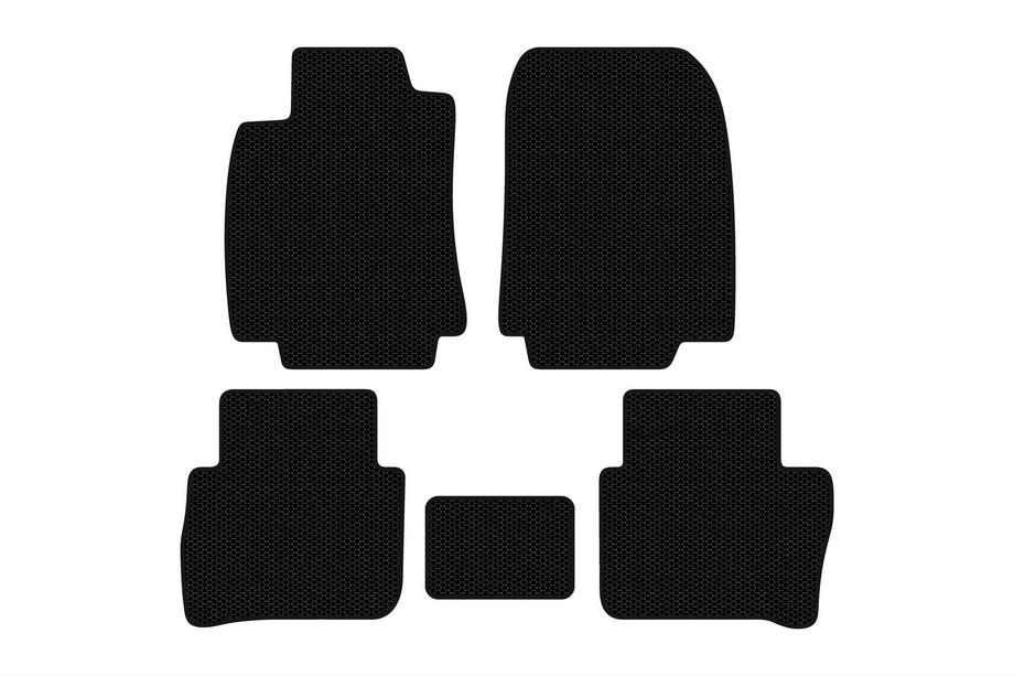 Nissan Tiida 2011–2014 Gummimåtter Carsuit (HB, sorte) Image