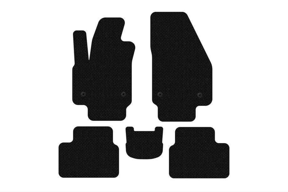 Opel Meriva 2010–2017 Carsuit gummimåtter (Sorte) Image