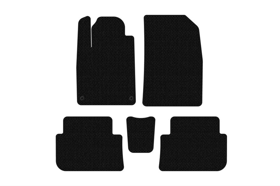Peugeot 407 2004–2011 Gummimåtter Carsuit (SD, sorte) Image