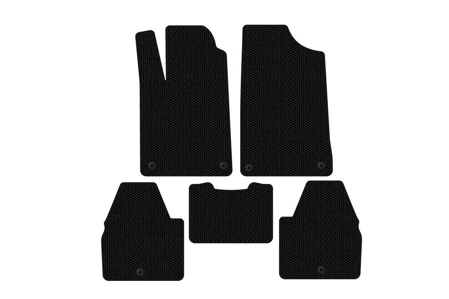 Peugeot 607 1999–2010 Gummimåtter Carsuit (SD, sorte) Image