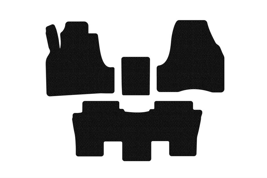 Peugeot 807 2002–2014 Carsuit gummimåtter (Sorte) Image