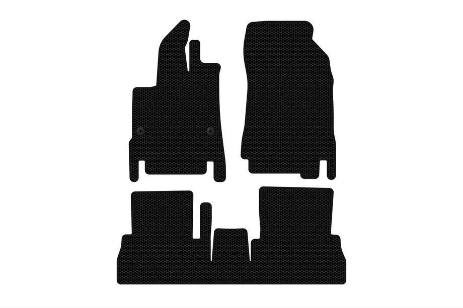 Peugeot Partner/Rifter 2019– Gummimåtter Carsuit (7-sæders/lang akselafstand, sorte) Foto 1