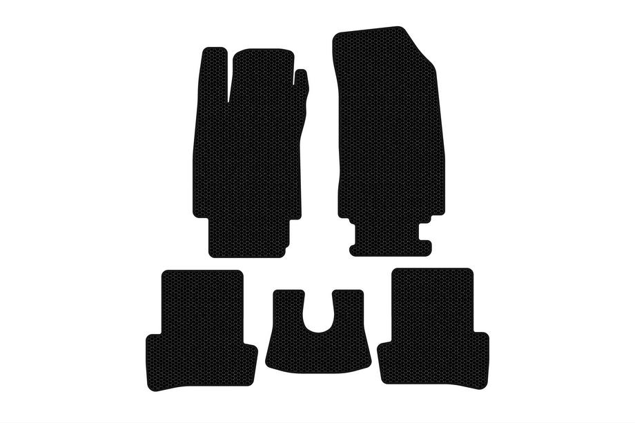 Renault Clio III 2005–2012 Carsuit gummimåtter (Sorte) Image