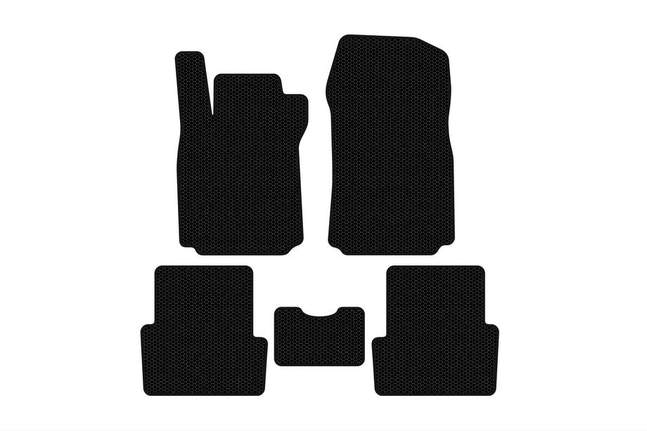 Renault Modus 2005–2012 Carsuit gummimåtter (Sorte) Image