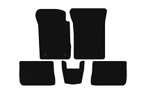 Renault Symbol 2008–2013 Gummimåtter Carsuit (SD, sorte) foto 1