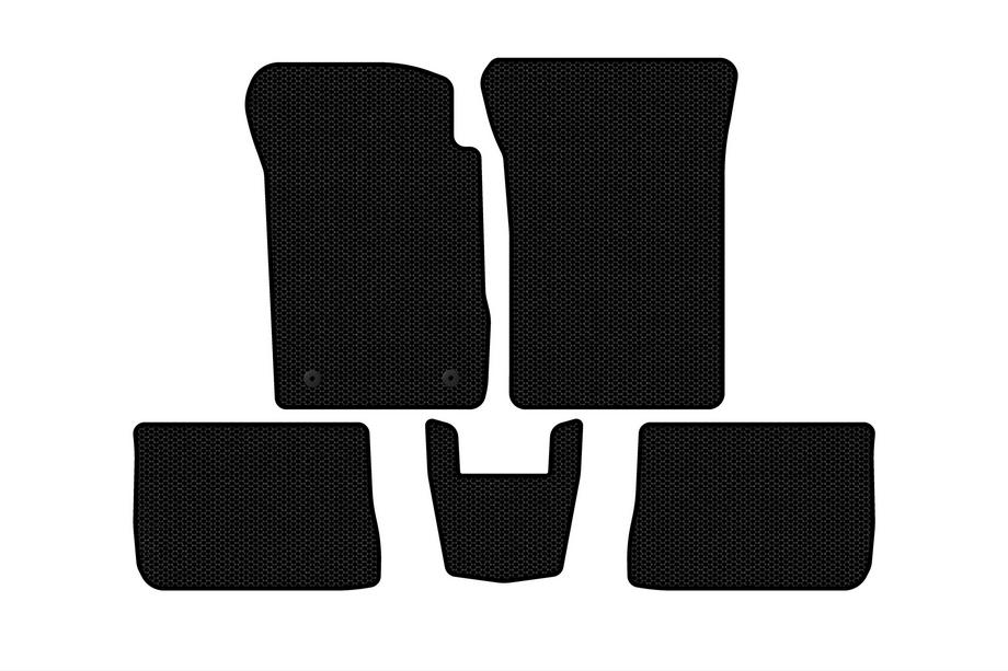 Renault Symbol 2008–2013 Gummimåtter Carsuit (SD, sorte) Image