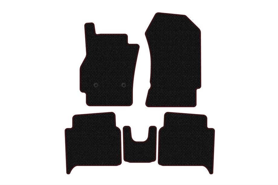 Renault Zoe 2012–2019 Gummimåtter Carsuit (HB, sorte) Image