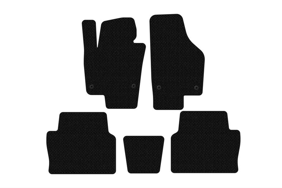 Seat Alhambra 2010– Gummimåtter Carsuit (2 rækker, sorte) Image