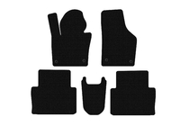 Seat Alhambra 2010– Gummimåtter Carsuit (2015+, sorte) foto 1