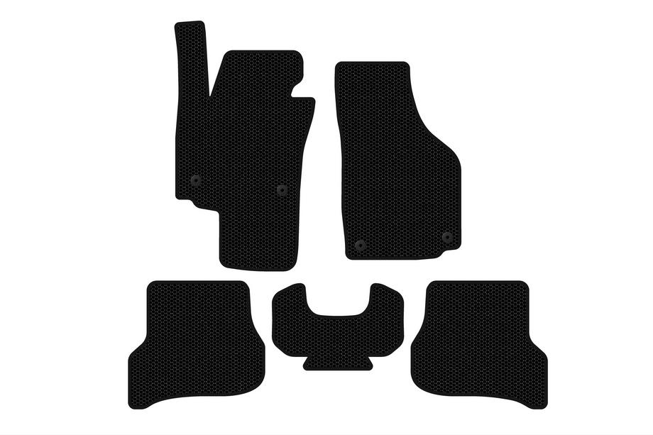 Seat Altea 2004–2015 Carsuit gummimåtter (Sorte) Image