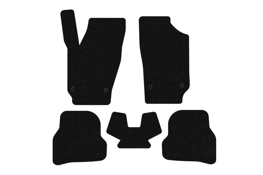 Seat Ibiza 2010–2017 Gummimåtter Carsuit (2010-2012, HB, 5-dørs, sorte) Foto 1