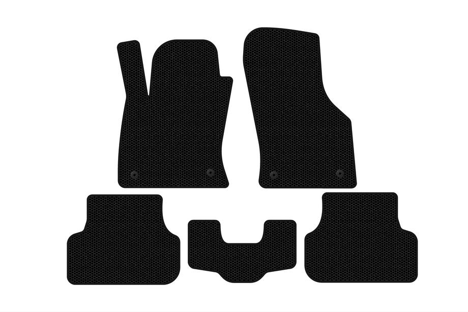 Seat Leon 2013–2020 Gummimåtter Carsuit (2013-2016, SW, sorte) Image