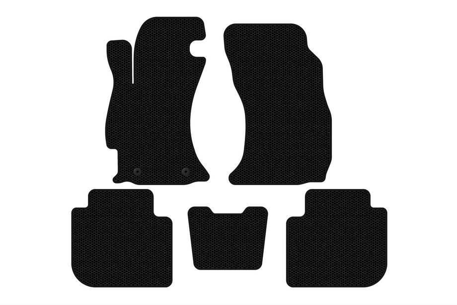 Subaru Forester 2013–2018 Gummimåtter til kabinen Carsuit (2013-2017, sorte) Image