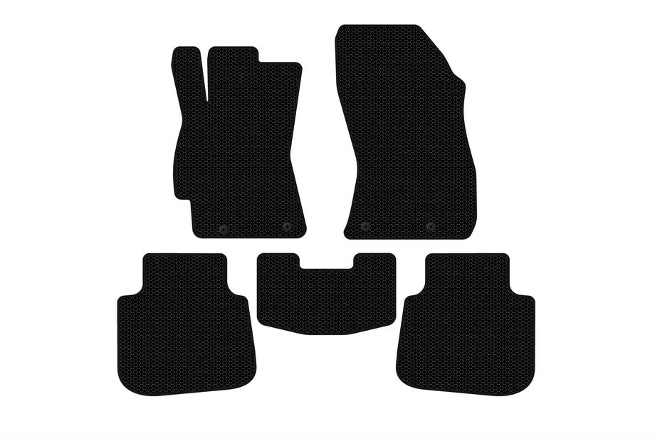 Subaru Legacy 2014–2019 Gummimåtter Carsuit (SD, Legacy BN, sorte) Image