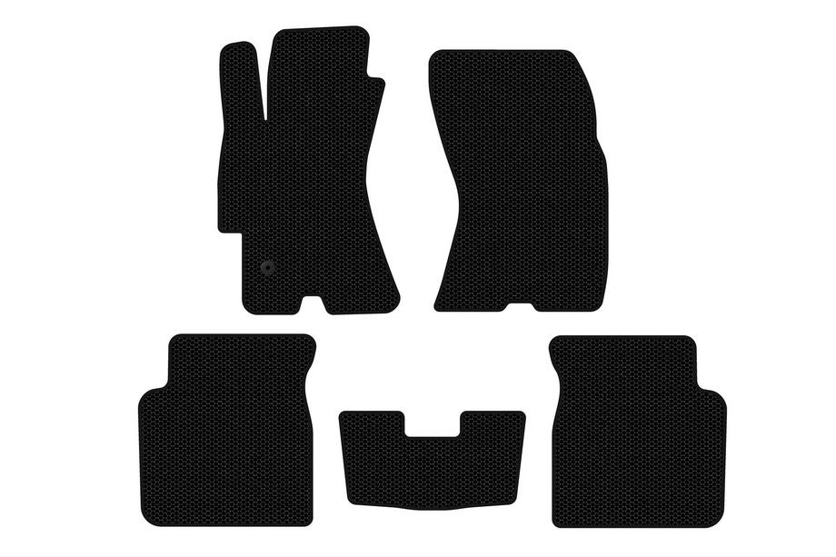Subaru Outback 2005–2009 Carsuit gummimåtter (Sorte) Image