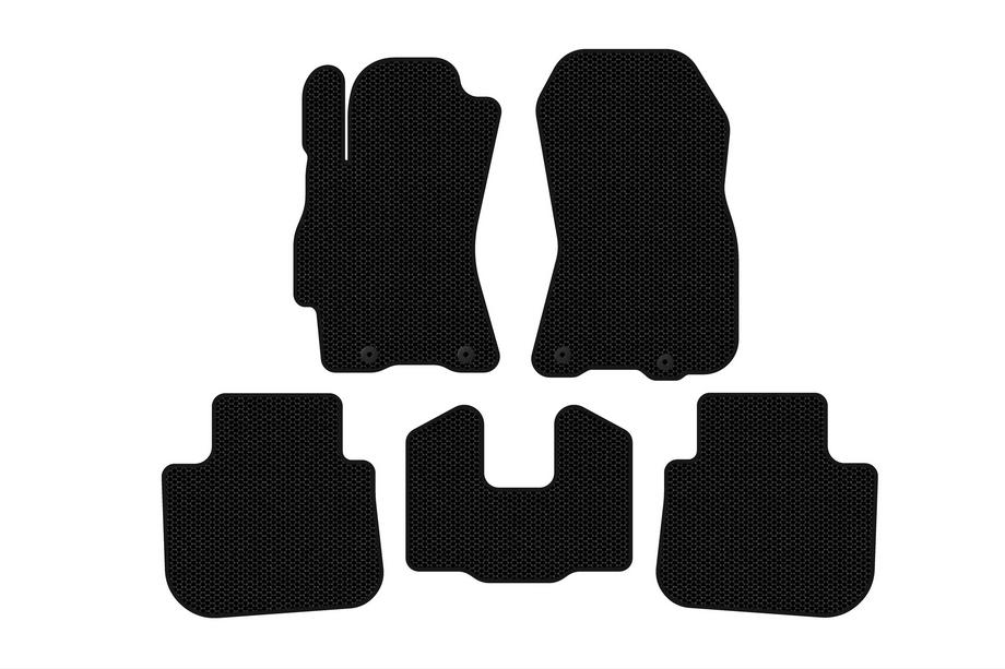 Subaru Outback 2009–2014 Carsuit gummimåtter (Sorte) Image
