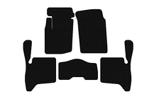 Suzuki Vitara 1998–2006 Gummimåtter Carsuit (3-dørs, sorte) foto 1