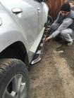 Renault Duster 2008–2017 Vison sidetrin (2 stk., aluminium/rustfrit stål) foto 4