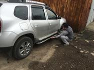 Renault Duster 2008–2017 Vison sidetrin (2 stk., aluminium/rustfrit stål) foto 7