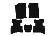 Toyota 4Runner 2009–2024 Carsuit gummimåtter (2 rækker, 2014-2024, 7-personers, sorte) foto 1