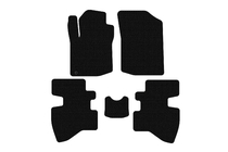 Toyota Aygo 2007–2014 Gummimåtter Carsuit (2007-2009, hatchback, 3-dørs, sorte) foto 1